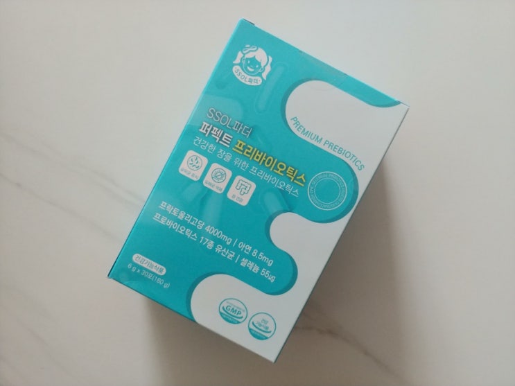  변비해결엔 식이섬유 장건강을 위한 솔솔마미 SSOL파더 퍼펙트 프리바이오틱스