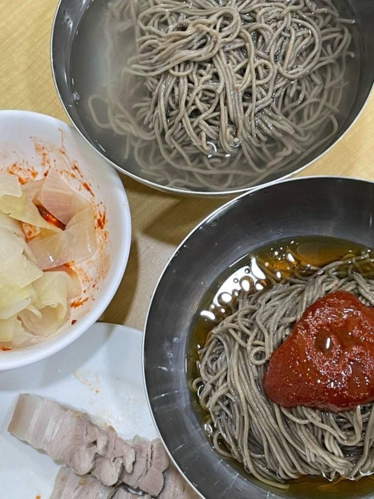  논현 맛집 성천막국수 논현점