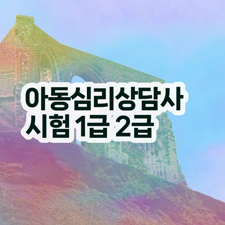  아기심리상담 , 심리상담사 자격증 쉽고 빠르게 합격정보 , 이후 전망