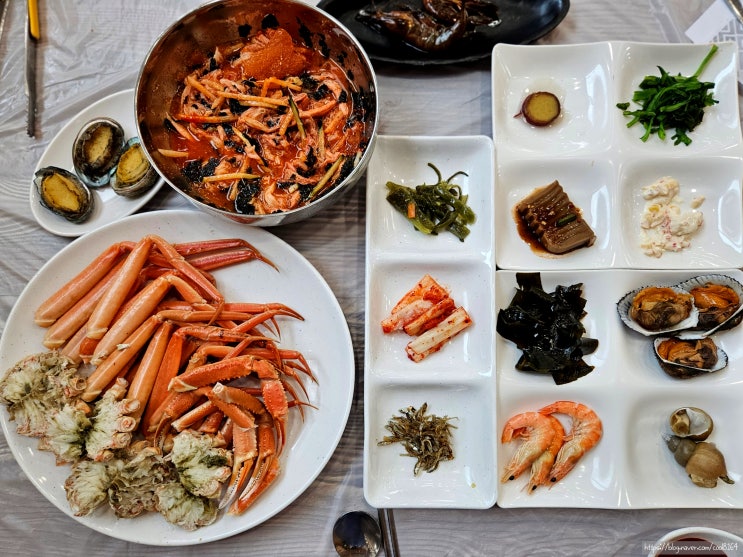  포항 구룡포 호미곶 맛집, 가성비 좋은 스폐셜 대게코스 맛집, 바다랑대게