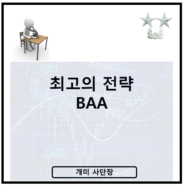 제가 실제 사용하는 전략입니다 - BAA : 네이버 블로그