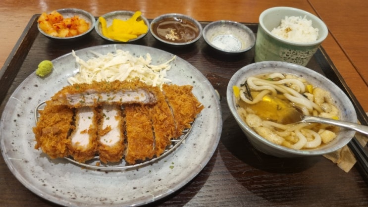  돈까스 유미카츠 남양주 오남 점 잘 먹었습니다.
