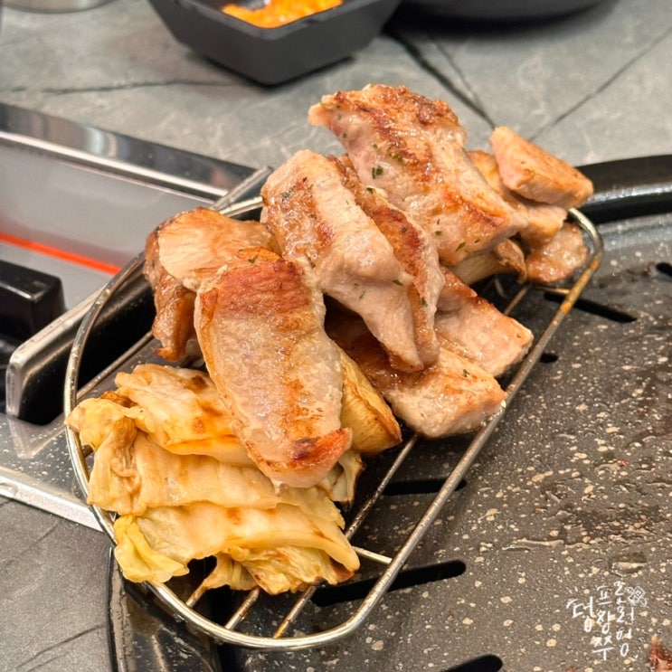  천안 두정동 고기 맛집 무이정 이베리코 한돈 삼겹살 목살