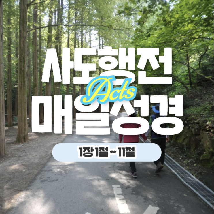 매일 성경 큐티 5월 1일 행 1:1-11 나눔 19일차 매일 성경 큐티 5월 1일 행 1:1-11 나눔 19일차