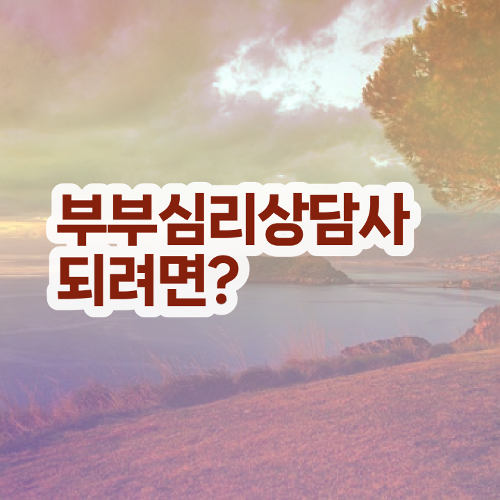  부부심리상담사1급인강 , 부부심리상담사 자격증 상세한 합격한 후기 및 취업정보