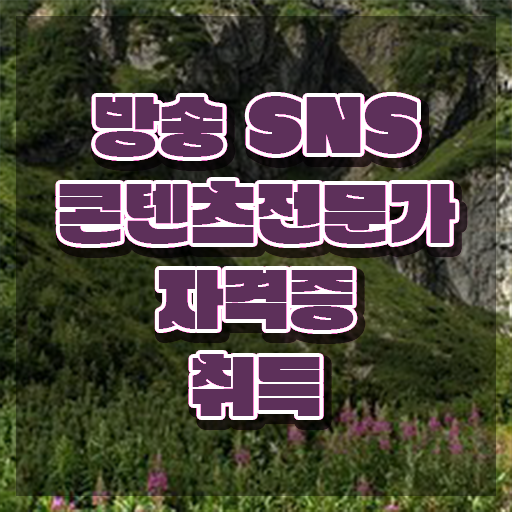  SNS마케팅이란 , 방송sns콘텐츠전문가 자격증 응시자격 없이 취득 정보 체크해보세요