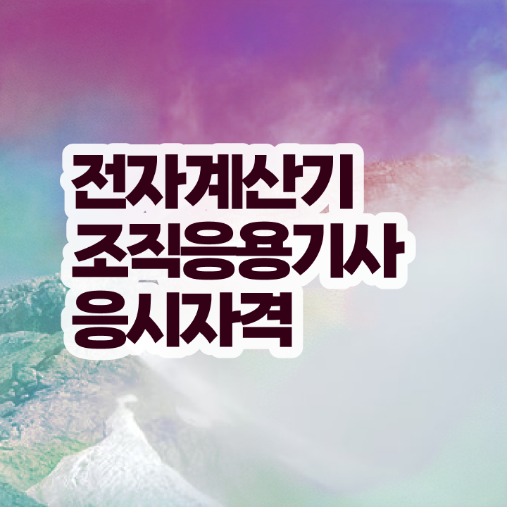  전자계산기조직응용기사 시험자격 온라인으로 15주만에 완료한 전략