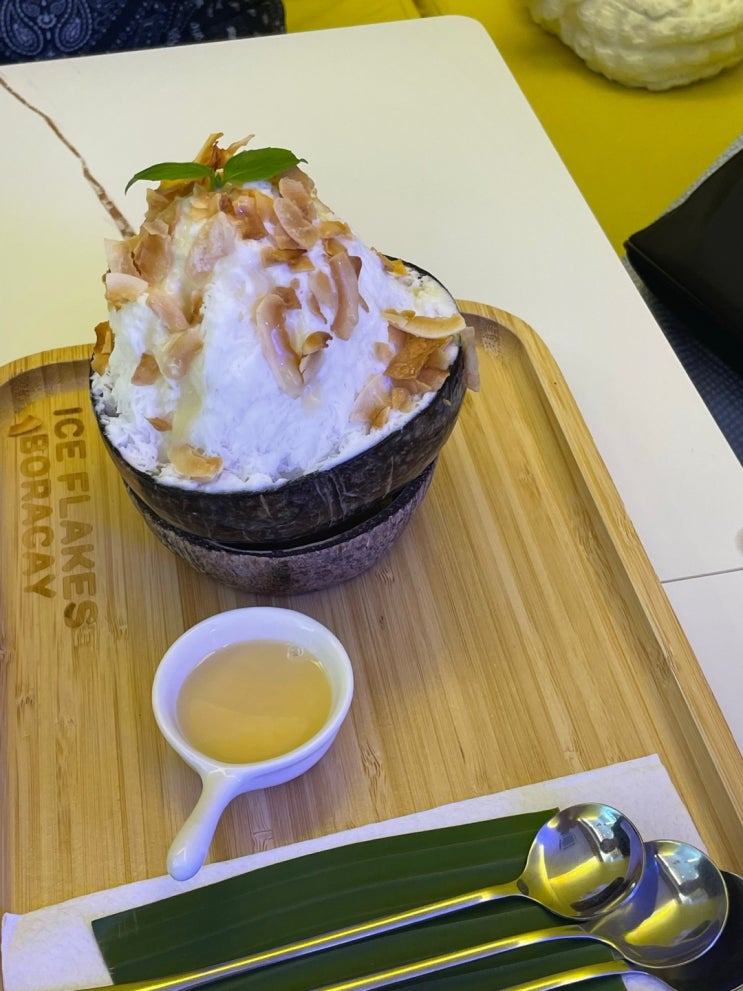  보라카이 여행 날씨정보 코코넛빙수 망고빙수 꿀맛