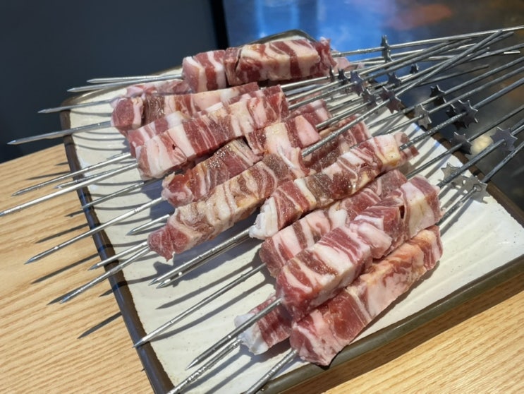  잠실새내 양꼬치맛집 잡내없는 촉촉한 양꼬치 연은하양꼬치