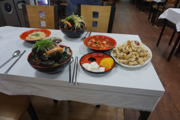 군산 찐맛집 왕산중화요리에서 <b>미우새</b> <b>이상민</b> 짬뽕 냠냠