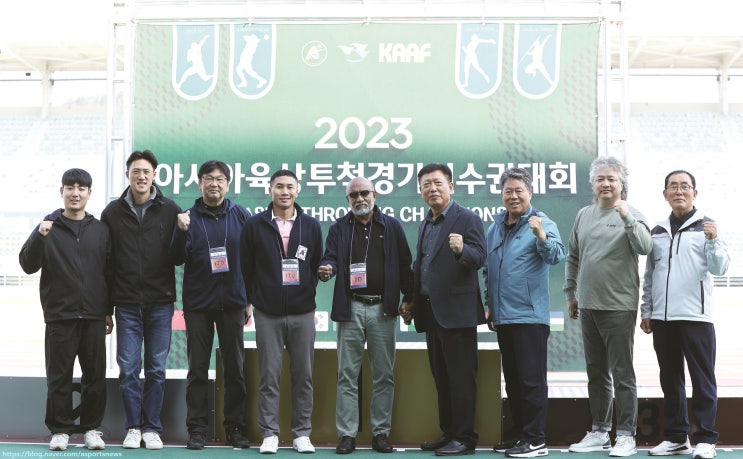 한국 육상 사상, 첫 '아시아 단일 투척대회'...... 