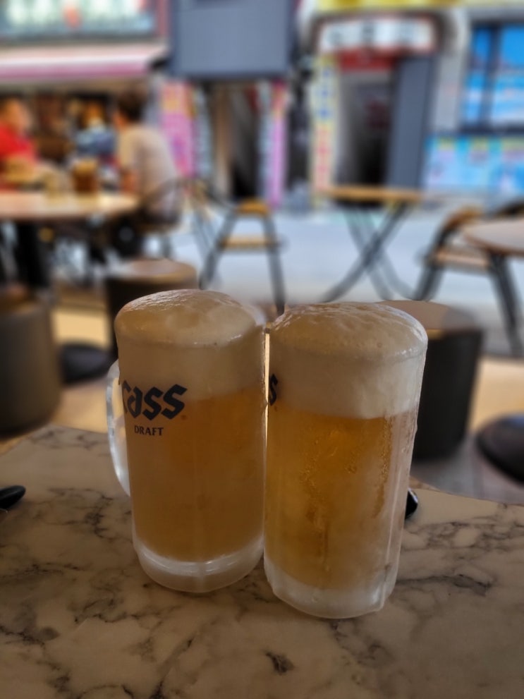  왕십리) 가성비 안주와 살얼음 생맥주 맛집, 감성호프
