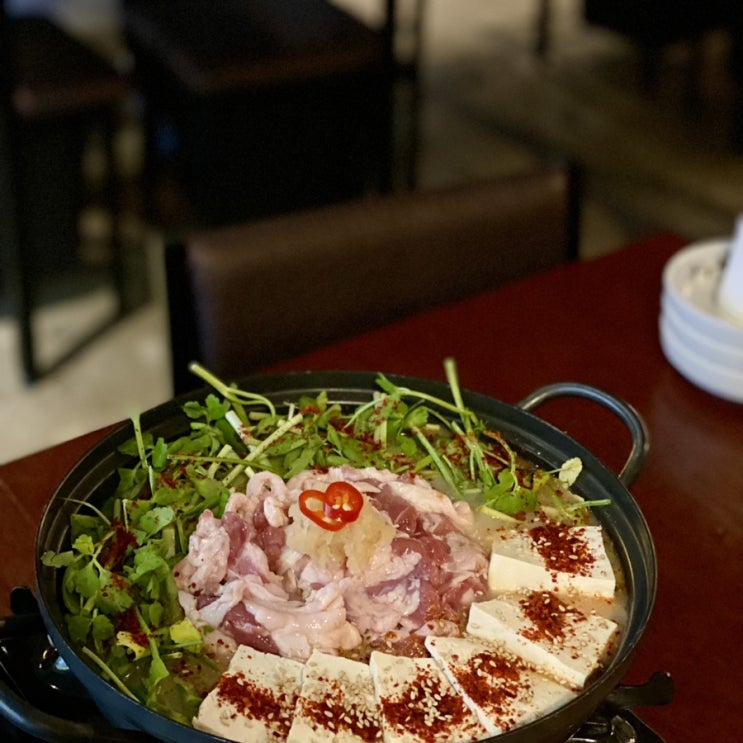  [부산/전포/오리고기전골] 서면 신상 맛집, '전덕삼'