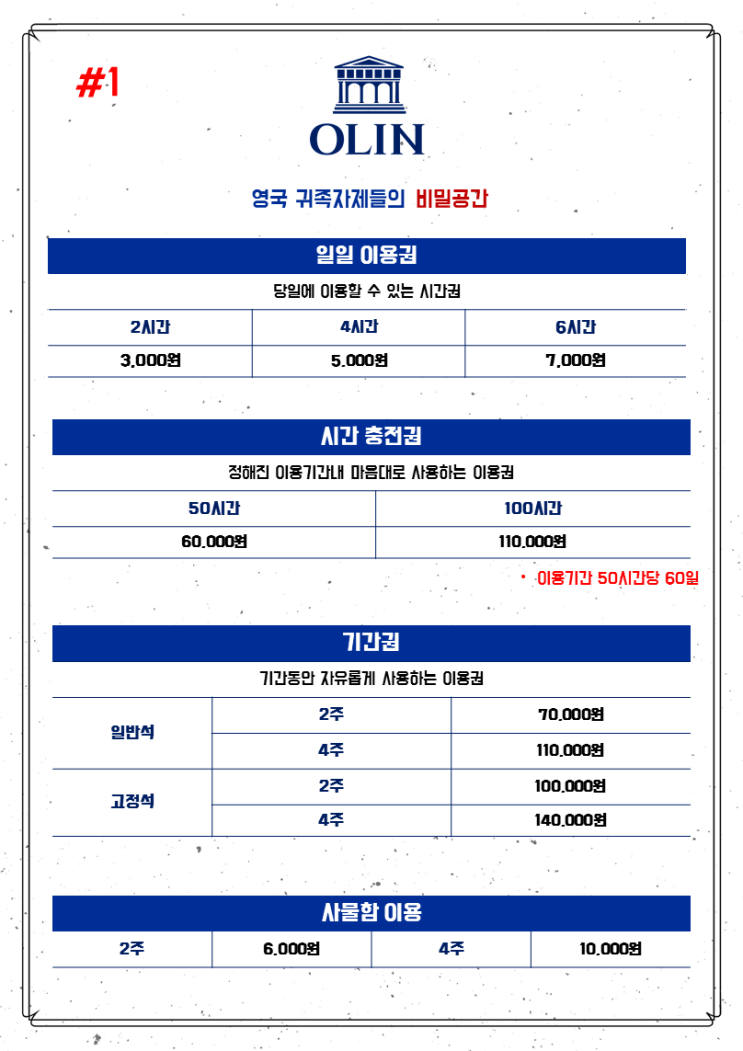  [칠곡3지구 스터디카페] 스터디카페 시간권? 스터디카페 기간권?
