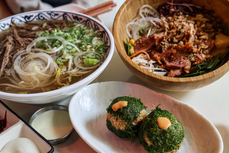  영통 경희대 쌀국수와 포케 가성비 맛집, 포케한끼