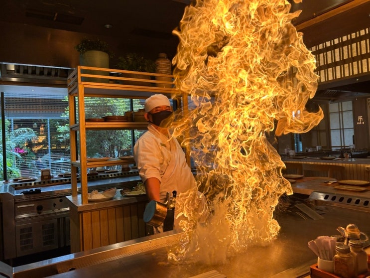  자카르타 근교 버까시 맛집 - 철판요리 Maison Tatsuya Teppanyaki Summarecon