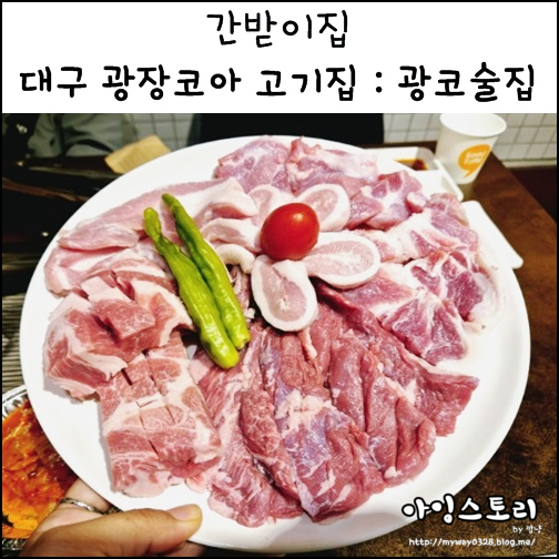  대구 광코 고기집 간받이집 광장코아 술집