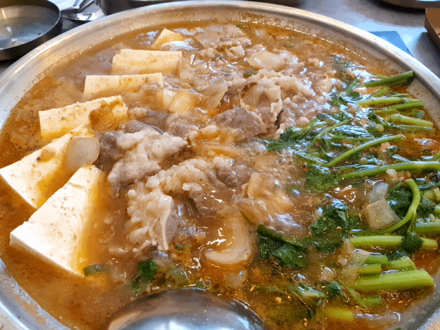  마천동 맛집 옥된장 마천역 맛집의 된장전골