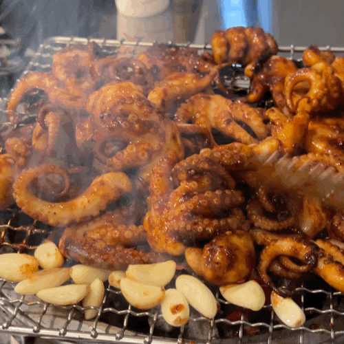  황재벌 강남쭈꾸미 숯불에 구워먹은 후기