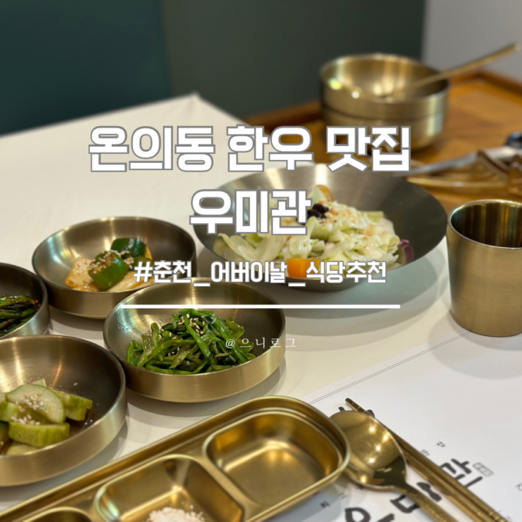  춘천 어버이날 식당 온의동 소고기 우미관