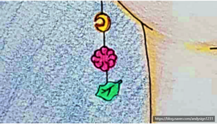  귀걸이를 착용한 인물화 그림 드로잉 일러스트 작품 그리기