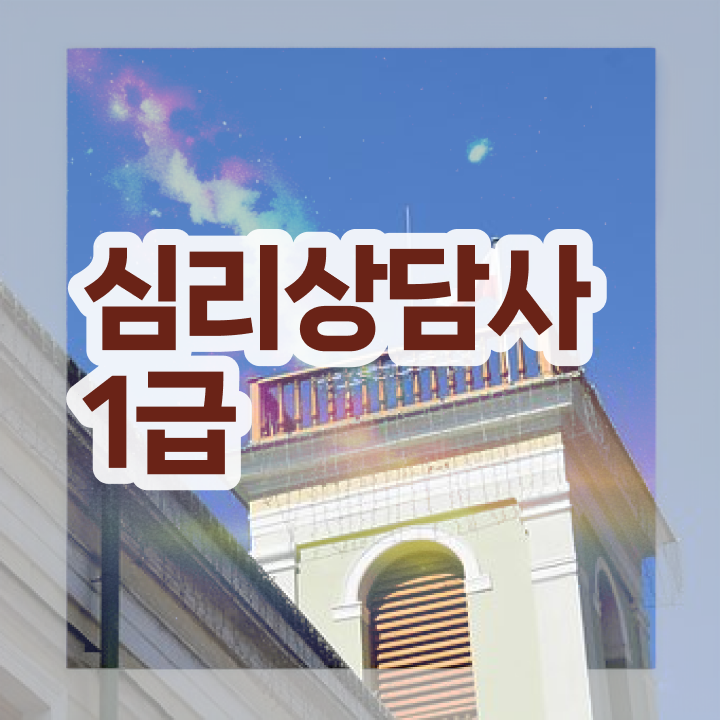  심리상담사 , 심리상담사 자격증 20일 만에 취득한 과정 최단기간 취득한 과정