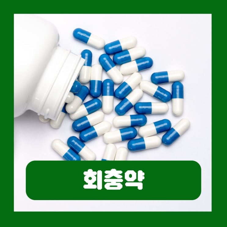  회충약 복용법 부작용 어린이 복용 연령 구충제 차이