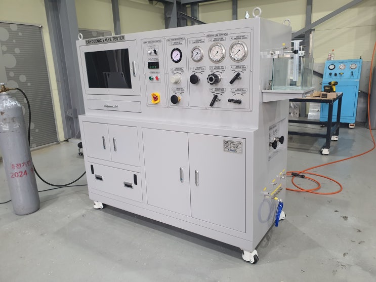  초저온밸브시험기 (Cryogenic Valve Test Bench)
