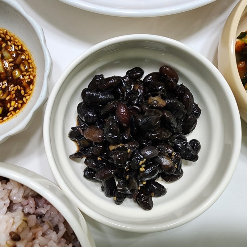 백종원 부드러운 콩자반 만들기 서리태 콩장 만드는법 검정콩조림