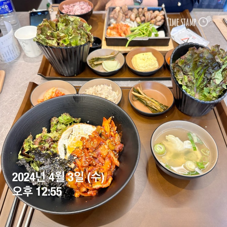  문정동 직장인 점심식사 맛집 (4) 새로운 제육 맛집 발견한 4월의 돌려먹기