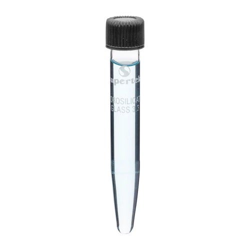  [유리초자] 스크류 캡 원심관 튜브 Centrifuge Tube with Screw Cap (Conical Bottom)