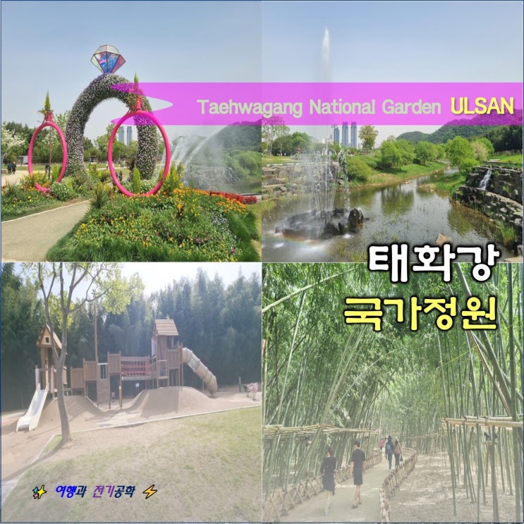  울산 태화강 국가 정원 주차장 십리대숲 은하수길 놀이터 봄꽃축제 갑시다!!