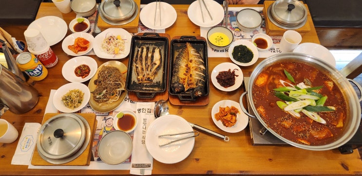  목포 현지인 맛집 [명인집] 목포 갈치조림 & 생선구이 후기! 진짜 맛있어요~