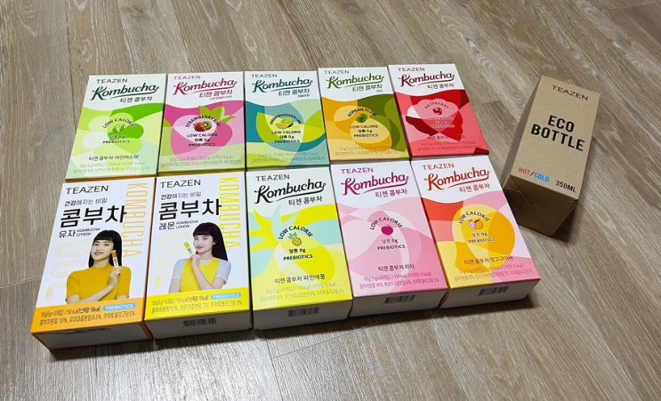  직장인을 위한 선물 <티젠 콤부차+보틀> 카톡선물하기 추천