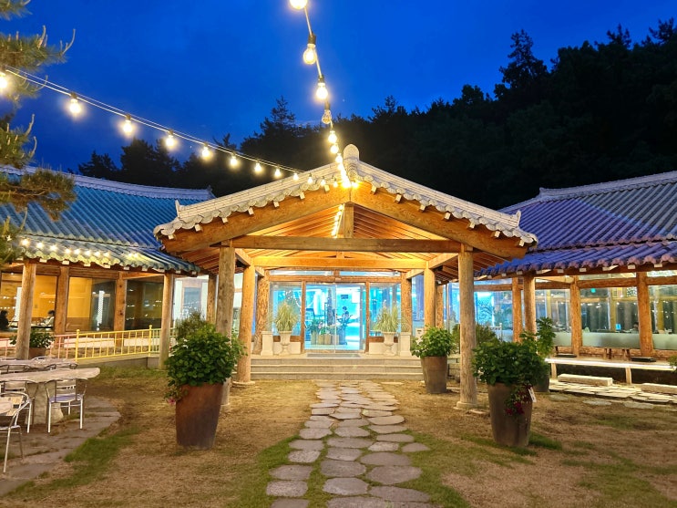  [나주 남평읍 카페] 카페 마당 | 쌈돈까스, 바질매실차