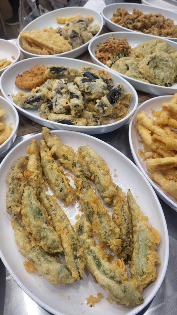  광안리맛집) 바삭바삭 튀김, 닭강정, 게튀김 맛집 광안리 오직 튀김