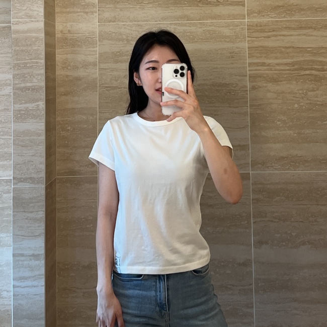  노멜렛 반팔 train slim t-shirt 솔직후기