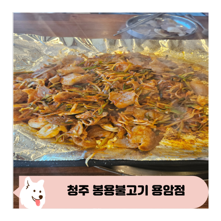  청주 현지인 맛집 봉용불고기 파절이가 찐이야