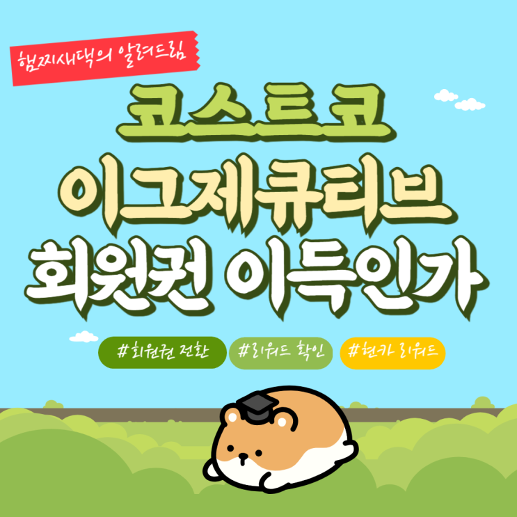  코스트코 이그제큐티브 회원권 "얼마부터 이득?" / 코스트코 회원권 가격, 골드회원에서 전환하는 방법, 코스트코 이그제큐티브 리워드 확인 방법, 코스트코 현대카드 리워드 확인 방법