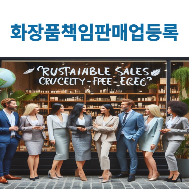 화장품책임판매업 등록하기