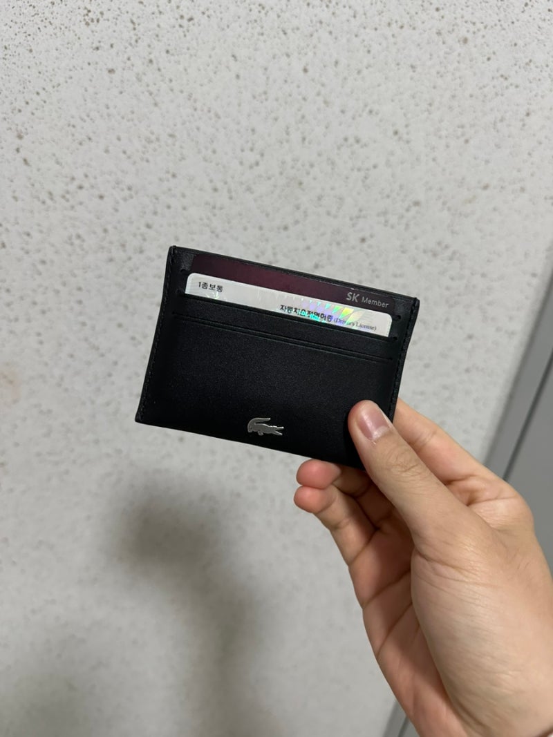 라코스테 LACOSTE 카드 지갑 NH1346F54G