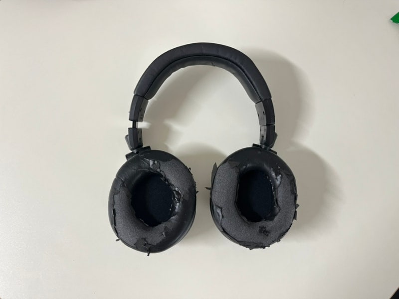 오디오 테크니카 ATH-M50X BT 이어패드 교체