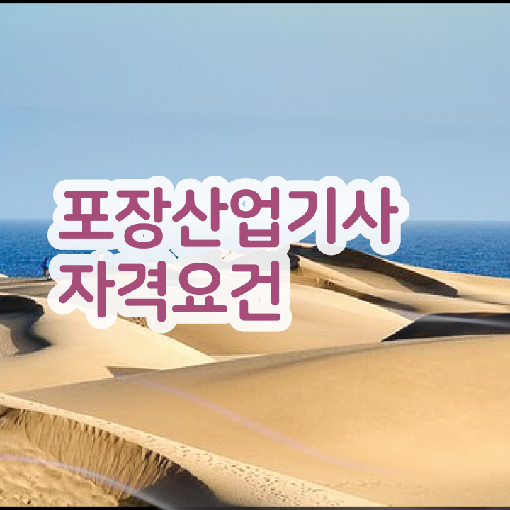  포장산업기사 자격 요건 포장산업기사 시험자격 온라인 수업으로 빠르게 준비한 후기
