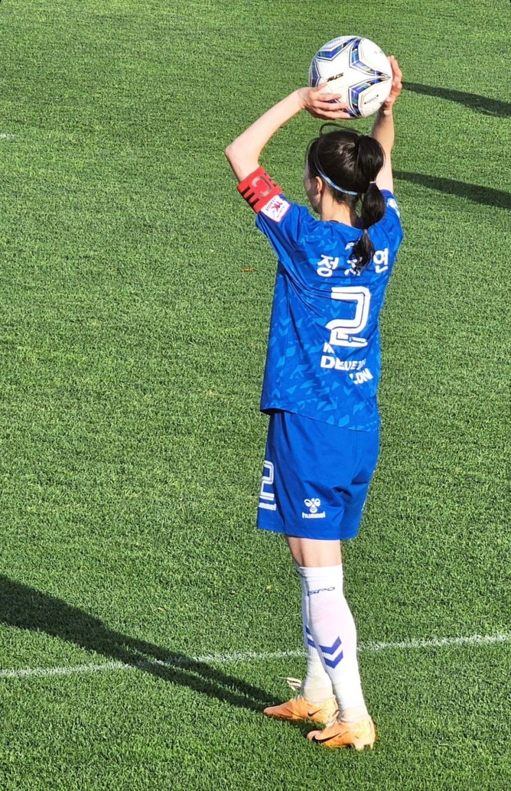 여자축구 선수들의 화끈한 스토리 <화천 KSPO NO.2 정지연>