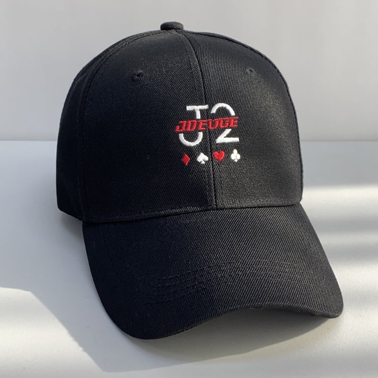  J2 포커동호회 일반자수 단체모자제작 사례