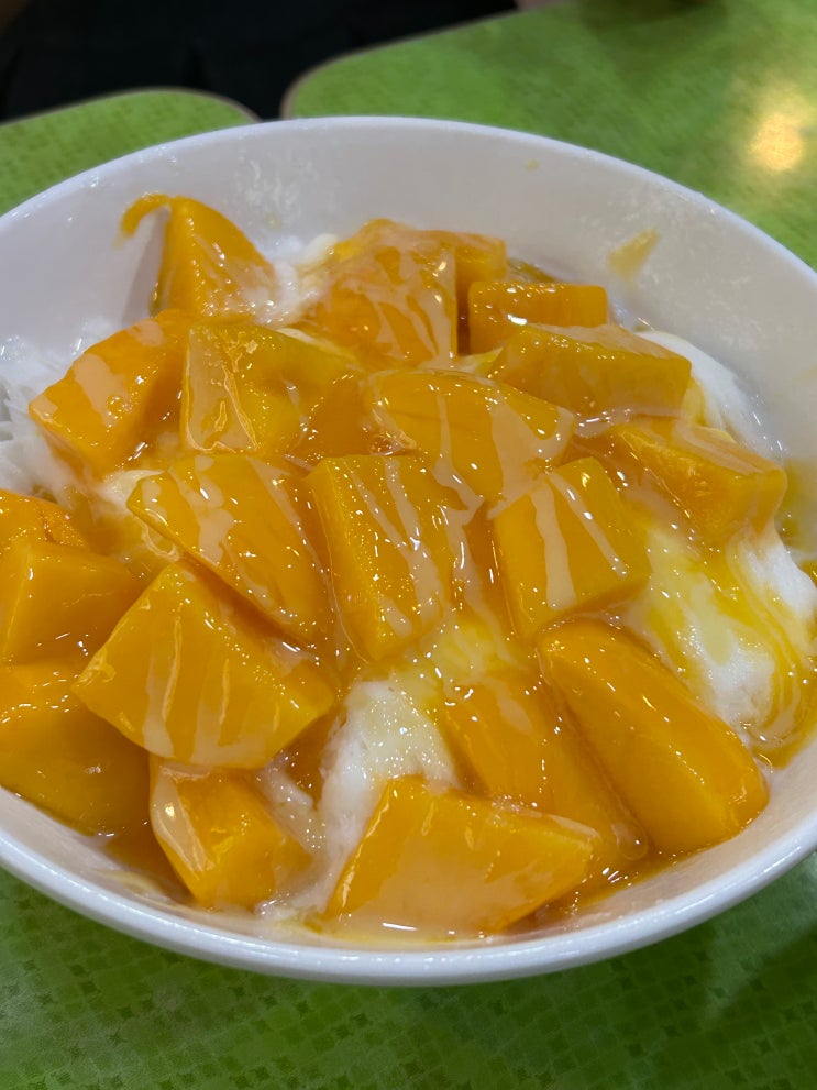  대만 타이베이, 행복당 흑당 버블 밀크티 / 빙찬 생 망고 빙수 (시먼딩, 솽롄역)