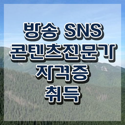  방송SNS콘텐츠전문가 온라인 교육 , 방송sns콘텐츠전문가 자격증 합격 전략 정보 퍼펙트 요약