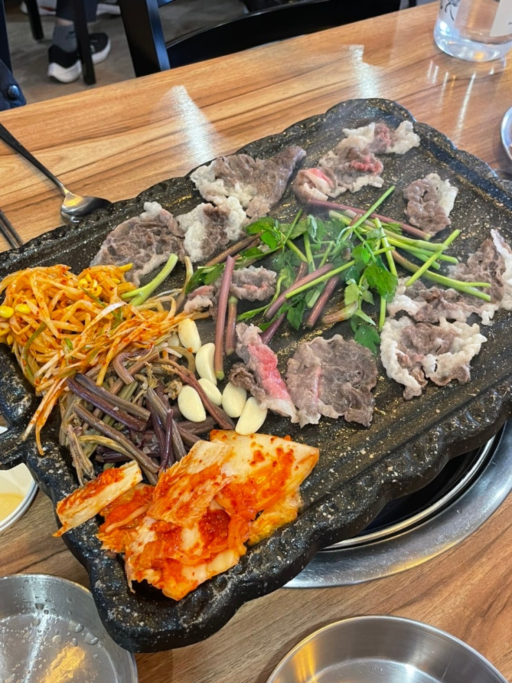  면목동 고기집 추억한점 면목본점 차돌박이구이 맛집