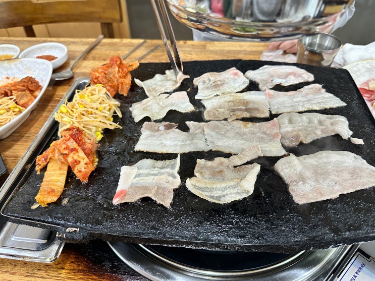  [영천/망정동 맛집] 돌판,대패삼겹살 맛집_진아돌판삼겹살 영천점