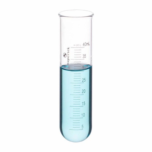  [유리초자] 둥근바닥 눈금 원심관 튜브 Graduated Centrifuge Tube (Round Bottom)
